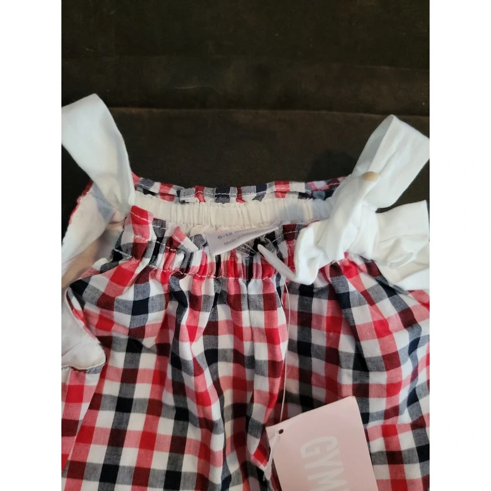 Gymboree 4th of july‎ dress size 6 12 months nwt